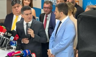 David Almeida em coletiva