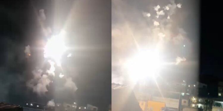 Fogos de artifício no Japiim marcam suposto aniversário de integrante de facção em Manaus
