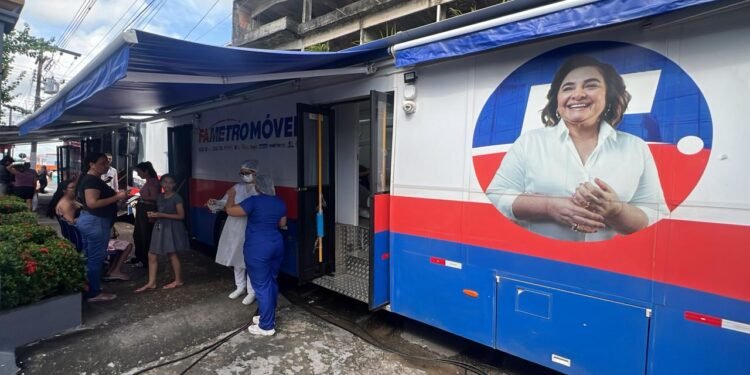 Fametromóvel no bairro da Alvorada 1 - (Foto: Kataryne Dias - Rios de Notícias)
