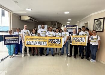 Farmacêuticos mobilizam CMM em defesa de piso salarial nacional de R$ 6,5 mil