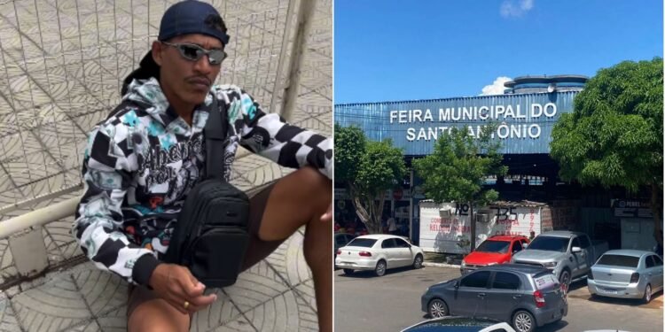 Influenciador expõe abandono da Feira do Santo Antônio