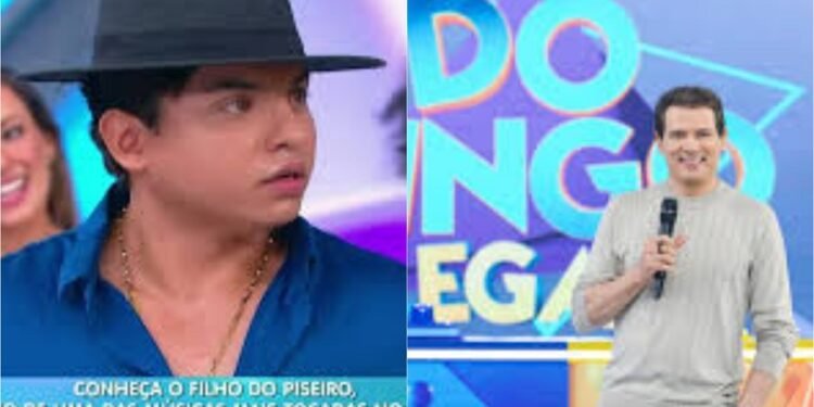 Filho do Piseiro agita o “Domingo Legal” e conquista o público nacional