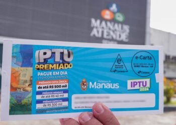 IPTU 2026 prazo com desconto de até 10% termina nesta segunda (16) em Manaus