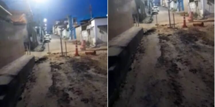 Moradores do Lírio do Vale denunciam obras inacabadas