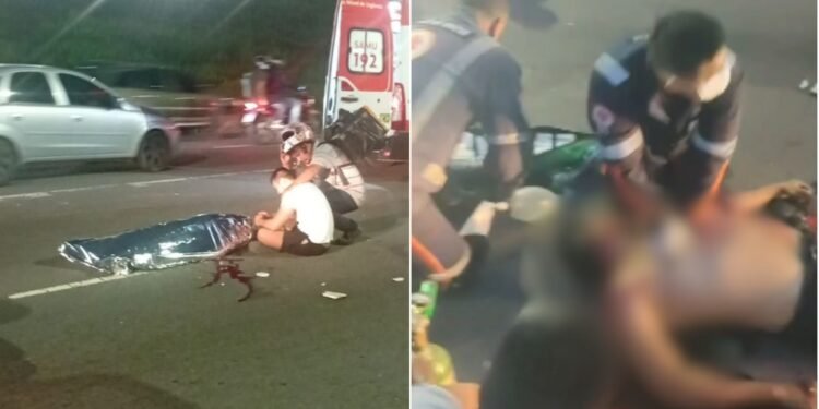 Motociclista morre após colisão na avenida das Torres