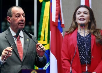 Omar Aziz e Alessandro Campelo