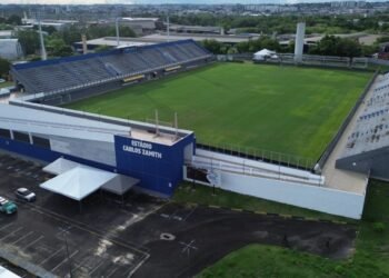 Estádio Carlos Zamith, localizado na zona Leste de Manaus