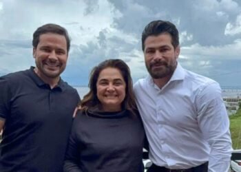 Professora Maria do Carmo esquenta clima político em Maués com Sargento Salazar e comitiva de pré-candidatos