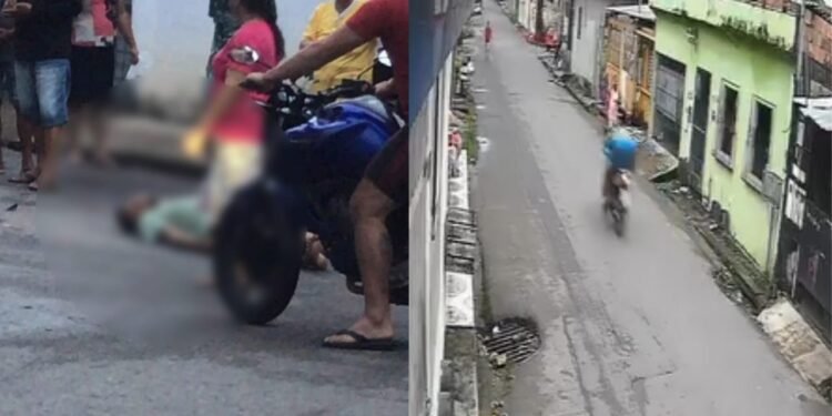 Motociclista fica ferido após colisão com carro em cruzamento na zona Oeste de Manaus
