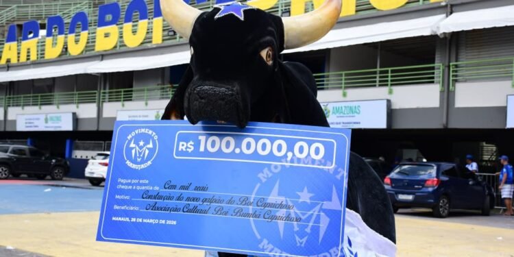 União azulada: Movimento Marujada doa R$ 100 mil e impulsiona a construção do novo galpão do Caprichoso