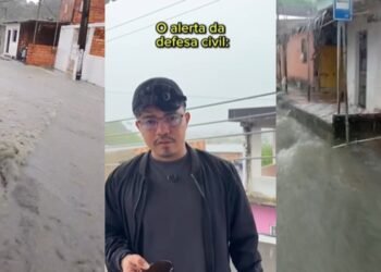 Comediante publica vídeo com críticas a alertas da Defesa Civil e repercute nas redes
