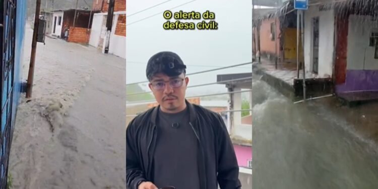 Comediante publica vídeo com críticas a alertas da Defesa Civil e repercute nas redes