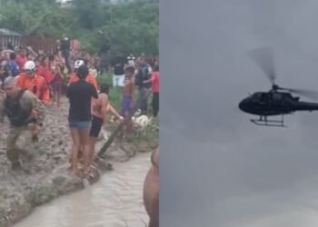 Correnteza leva criança em igarapé durante temporal em Manaus; resgate mobiliza helicóptero na zona Leste