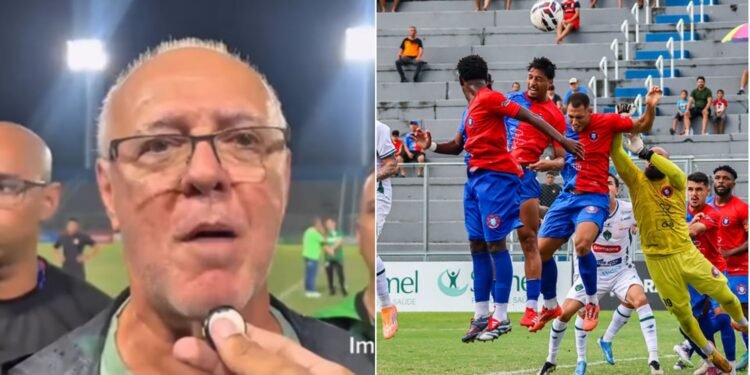 Presidente do Manaus, Luis Mitoso, critica pênalti polêmico em jogo contra o RPE Parintins