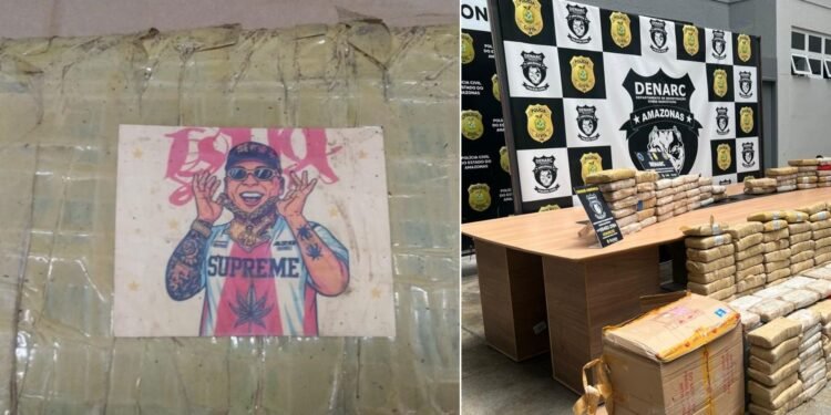 Homem é preso com carga de droga avaliada em R$ 6,5 milhões