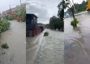 Chuvas em Manaus causam alagamentos