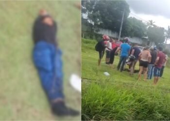 Homem é jogado de carro com mãos e pés amarrados na Avenida das Torres