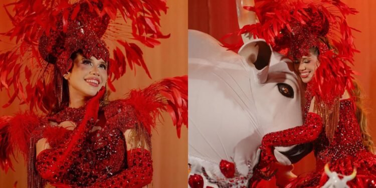 Agora é oficial: Raíra Lins é a nova Sinhazinha do Boi Garantido