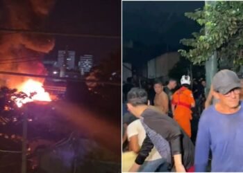 Incêndio atinge três casas na zona Oeste