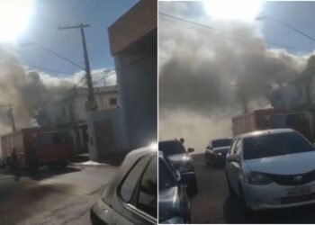 Incêndio no bairro São Raimundo