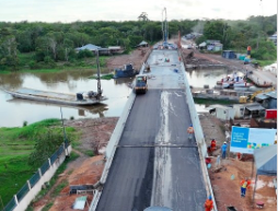 Ponte de ligação de Manaus a Porto Velho - (Foto: Reprodução/Redes sociais)