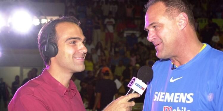 Tadeu Schmidt e Oscar Schmidt