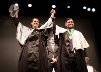 UEA_Reitor da UEA-André Zogahib e vice-reitora- Katia Couceiro-Fotos-Gustavo Rodrigues-UEA