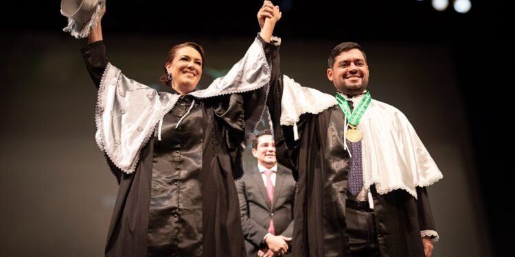 UEA_Reitor da UEA-André Zogahib e vice-reitora- Katia Couceiro-Fotos-Gustavo Rodrigues-UEA