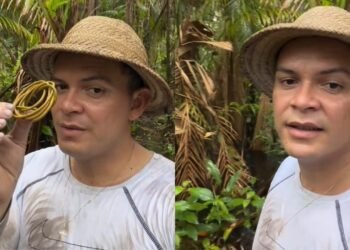Influenciador ensina técnica para despistar Curupira após se perder na floresta
