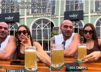 Turistas de Curitiba se surpreendem com 'chopp sujo'
