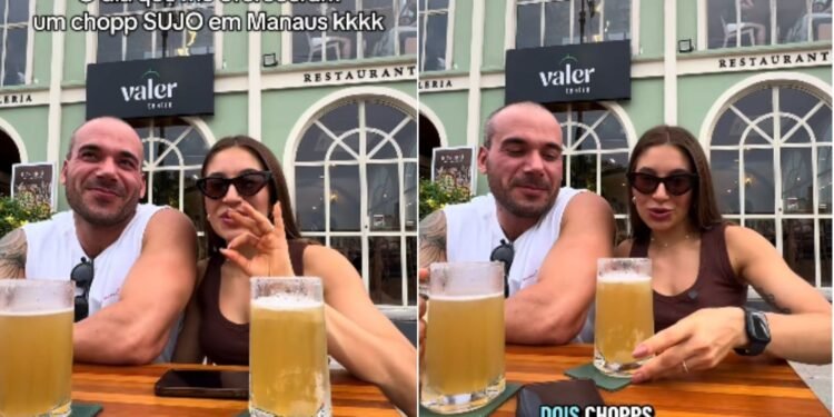 Turistas de Curitiba se surpreendem com 'chopp sujo'