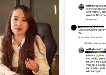 ‘Agora fala do David’: influenciadora alinhada ao ex-prefeito recebe invertida de seguidores após post de ataques à Fametro