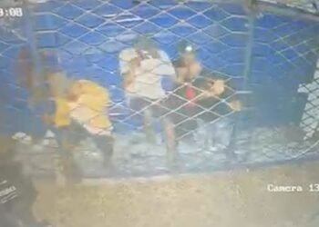 Loja náutica é alvo de furto coletivo com pelo menos 20 envolvidos no Centro de Manaus