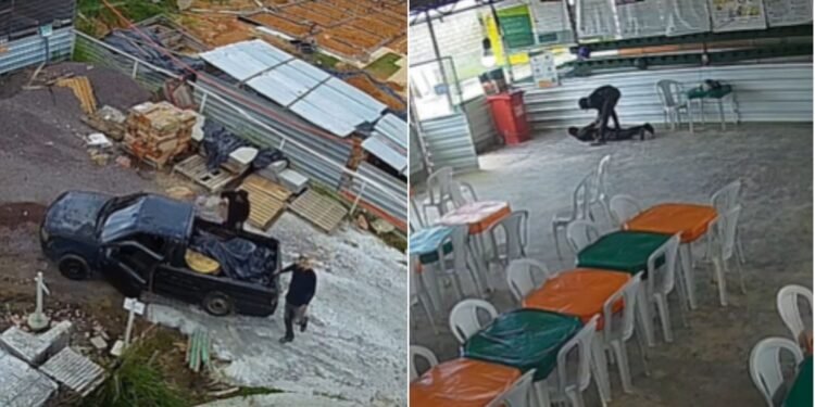 Funcionários são feitos reféns durante assalto em canteiro de obras na zona Norte de Manaus