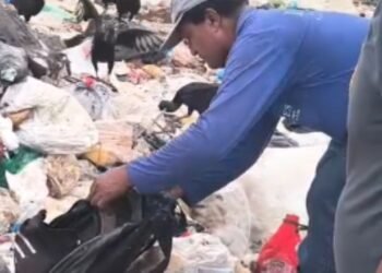 Recém-nascida é encontrada em lixão