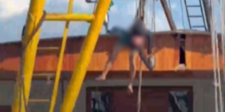 Jovem morre após ter corpo dilacerado por cabo de aço