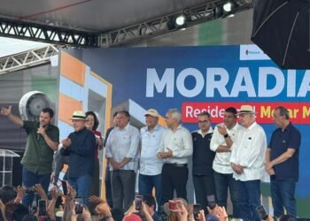 Presidente Lula Inácio realiza entregas de moradias em Manaus - (Foto: Júnior Almeida - Rios de Notícias)