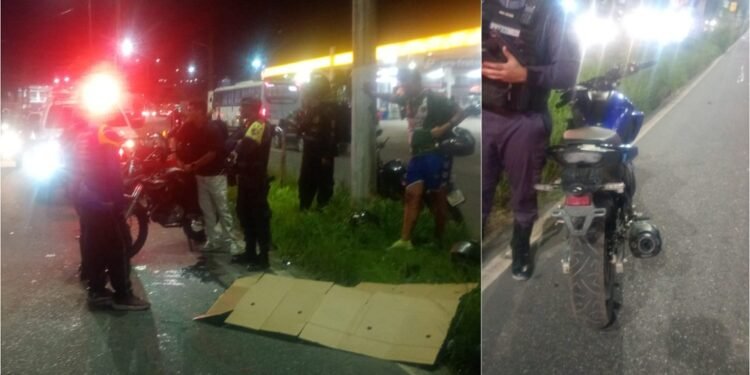 Motociclista morre após grave acidente na Alameda Cosme Ferreira