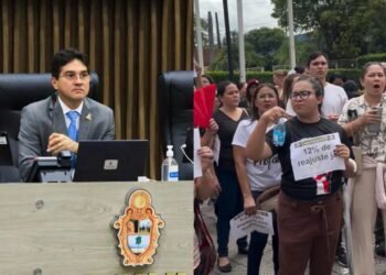 Sessão na CMM é suspensa após protesto de professores que exigem 12% de reajuste, prefeitura oferece 4%
