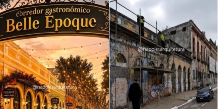Projeto propõe requalificação da rua Tamandaré