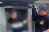 Suspeito é preso em flagrante - (Foto: Reprodução/PC-AM)