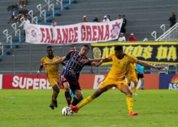 Amazonas sofre gol nos acréscimos e fica no empate com o Caxias pela Série C