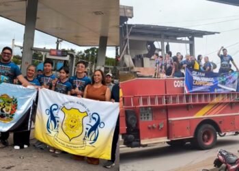 Estudantes medalhistas de ouro na França são recebidos com festa em Rio Preto da Eva