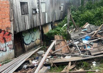 Imagem registrada na Avenida Duque de Caxias - (Foto: Kataryne Dias - Rios de Notícias)