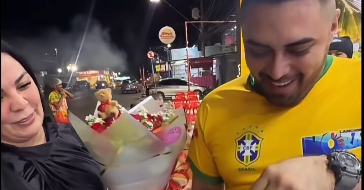 Desafio é cumprido e funcionário ganha iphone 17 Pro Max - (Foto: Reprodução/Redes sociais)