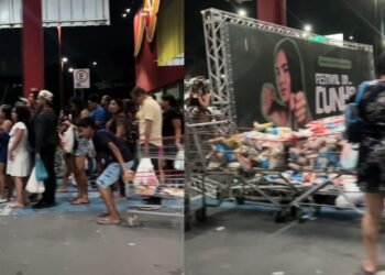 Último dia de troca de ingressos do Festival da Cunhã gera filas em supermercado