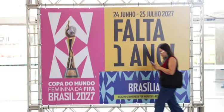 Brasília inicia contagem regressiva de 1 ano da Copa do Mundo Feminina