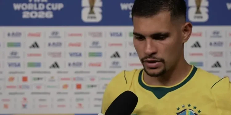 Bruno Guimarães vira ‘regista’ do Brasil e pode igualar marca de Pelé