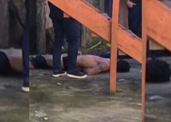Homem é encontrado amarrado e degolado em beco em Manaus