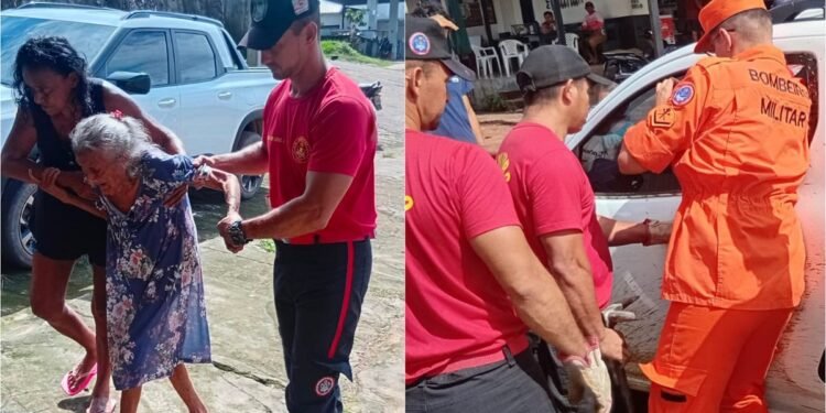 "Eu teria perdido minha mãe", diz filha após resgate de idosa de 108 anos presa em carro em Itapiranga no AM